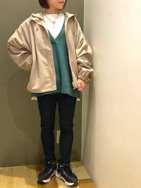 moun3さん（レディース・151cm）の秋コーディネート