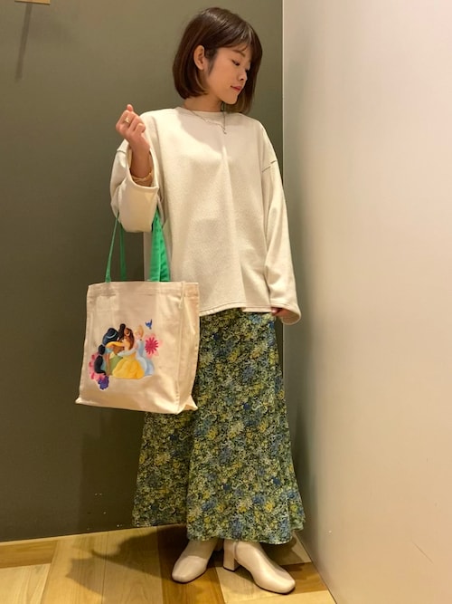 セール】Disney Princess/トートBAG＊（トートバッグ）｜Green