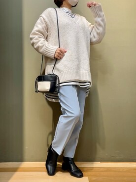 moun3さん（レディース・151cm）の春コーディネート