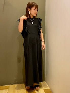 「Sugar spoon（シュガースプーン）のアイテム」を使った、moun3さん（レディース・151cm）の夏コーディネート