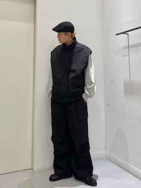 「Uiscel（ユイセル）のアイテム」を使った、kengoさん（メンズ・180cm）の冬コーディネート