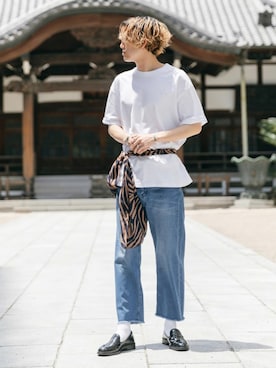 kengoさん（メンズ・180cm）の夏コーディネート