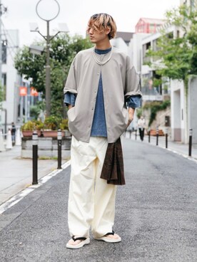 kengoさん(メンズ・180cm)の夏コーディネート