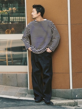 「417 EDIFICE（フォーワンセブンエディフィス）のアイテム」を使った、tetsuyaさん（メンズ・178cm）の春コーディネート