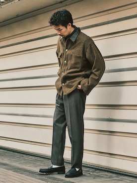 「417 EDIFICE（フォーワンセブンエディフィス）のアイテム」を使った、tetsuyaさん（メンズ・178cm）の冬コーディネート