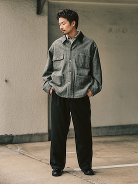 「417 EDIFICE（フォーワンセブンエディフィス）のアイテム」を使った、tetsuyaさん（メンズ・178cm）の冬コーディネート