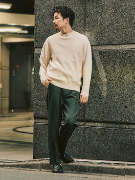 「417 EDIFICE（フォーワンセブンエディフィス）のアイテム」を使った、tetsuyaさん（メンズ・178cm）の冬コーディネート