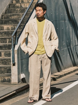 tetsuyaさん（メンズ・178cm）の春コーディネート