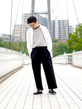 「Ayame（アヤメ）のアイテム」を使った、tetsuyaさん（メンズ・178cm）の春コーディネート