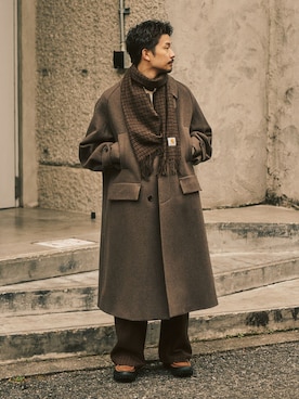 「417 EDIFICE（フォーワンセブンエディフィス）のアイテム」を使った、tetsuyaさん（メンズ・178cm）の冬コーディネート