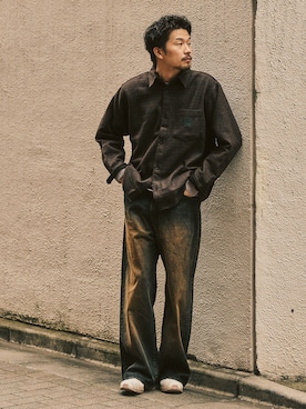 「417 EDIFICE（フォーワンセブンエディフィス）のアイテム」を使った、tetsuyaさん（メンズ・178cm）の冬コーディネート