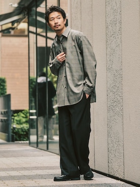 「417 EDIFICE（フォーワンセブンエディフィス）のアイテム」を使った、tetsuyaさん（メンズ・178cm）の冬コーディネート