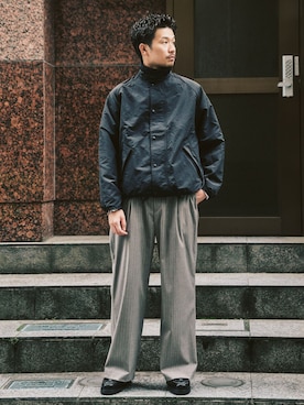 「KLEMAN（クレマン）のアイテム」を使った、tetsuyaさん（メンズ・178cm）の春コーディネート