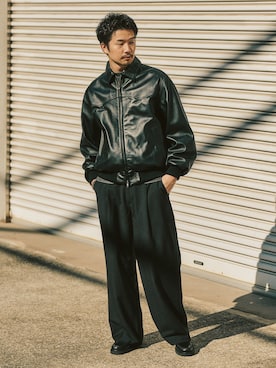 「417 EDIFICE（フォーワンセブンエディフィス）のアイテム」を使った、tetsuyaさん（メンズ・178cm）の冬コーディネート