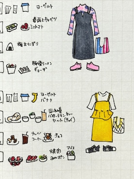 「LASTFRAME（ラストフレーム）のアイテム」を使った、ミチャロフさん（レディース・162cm）の夏コーディネート