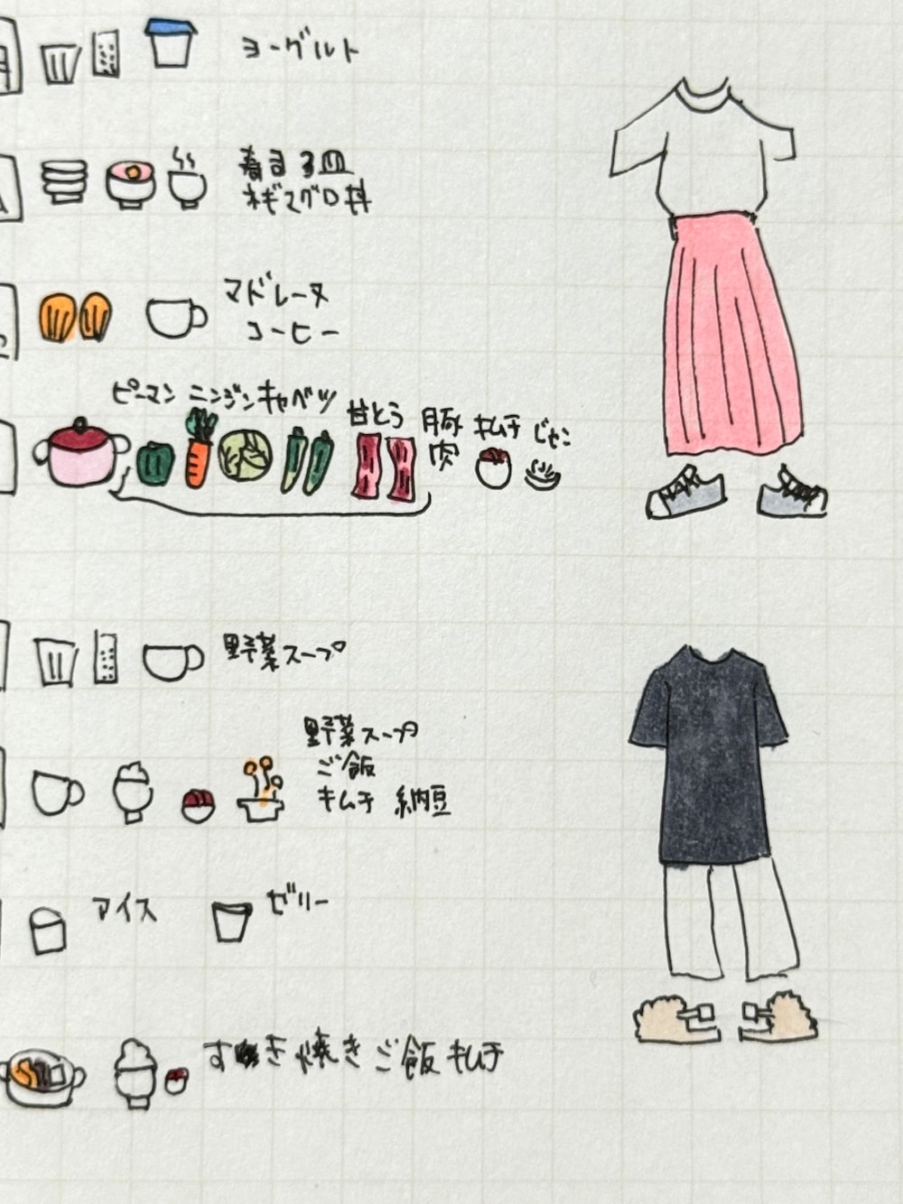 「コーデ日記」｜「Ada.のグラデーション チュール フレアスカート（スカート、ピンク系）」を使った、ミチャロフさん（レディース・162cm）の夏コーディネートの1枚目の写真