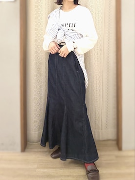 xxka01さん（レディース・148cm）の春コーディネート