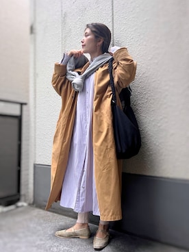 「MOUSSY（マウジー）のアイテム」を使った、がじゅめさん（レディース・152cm）の春コーディネート