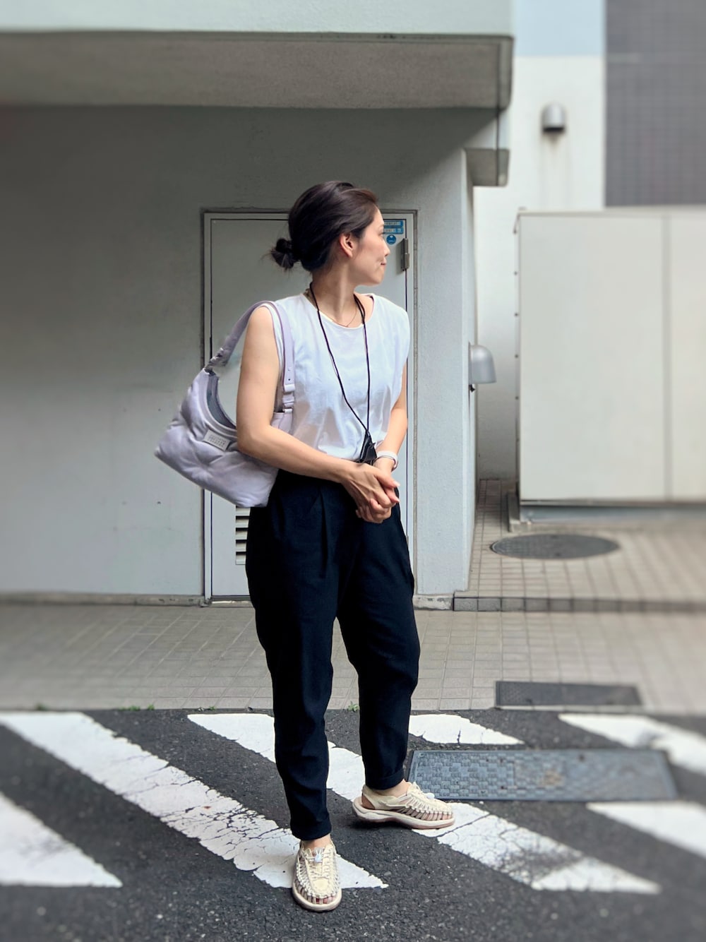 がじゅめ｜Maison Margielaのショルダーバッグを使ったコーディネート