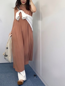 「OMNES Another Edition（オムネス アナザーエディション）のアイテム」を使った、がじゅめさん（レディース・151cm）の夏コーディネート