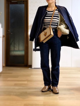 「Jayro（ジャイロ）のアイテム」を使った、がじゅめさん（レディース・151cm）の冬コーディネート