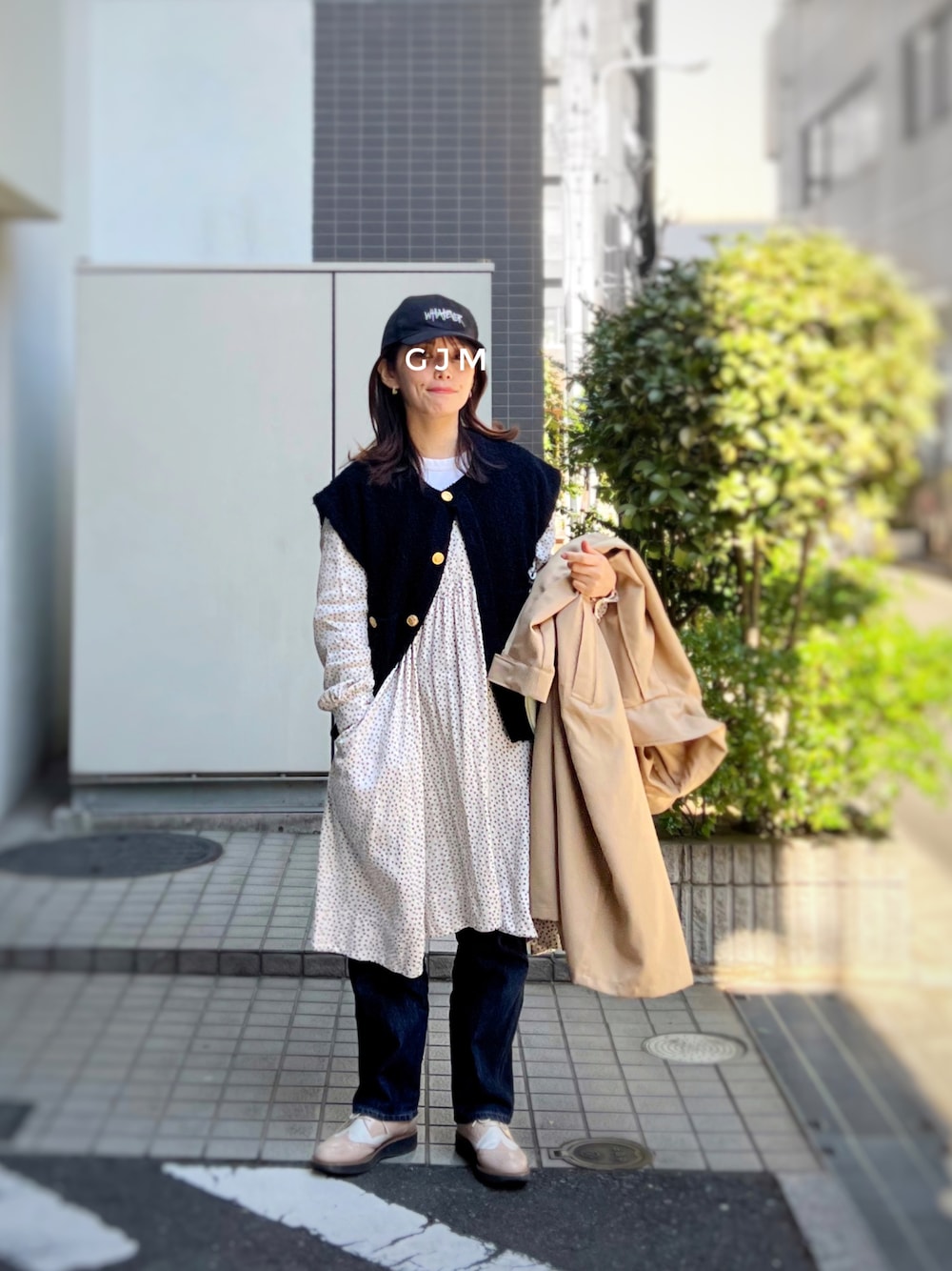 マカフィー/ツイーディーラッフル クルーネックジレ/トゥモローランド セール】 ツイーディーラッフル クルーネックジレ （ニット