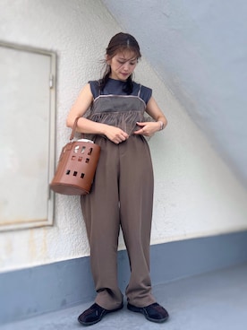 「アイテム（アクセサリー）」を使った、がじゅめさん（レディース・151cm）の夏コーディネート