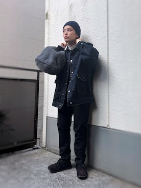 「アイテム（ハンドバッグ）」を使った、がじゅめさん（レディース・151cm）の秋コーディネート