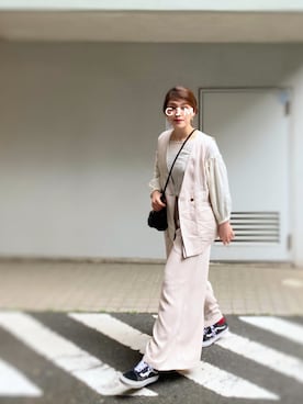 「The Virgnia（ザ ヴァージニア）のアイテム」を使った、がじゅめさん（レディース・151cm）の春コーディネート