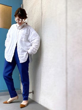 「OMNES Another Edition（オムネス アナザーエディション）のアイテム」を使った、がじゅめさん（レディース・151cm）の秋コーディネート