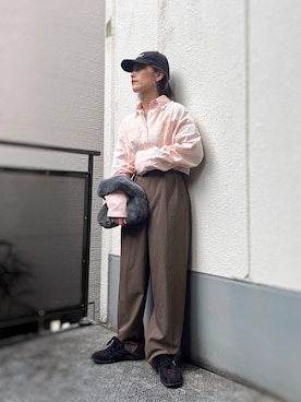 「アイテム（セットアップ）」を使った、がじゅめさん（レディース・151cm）の秋コーディネート