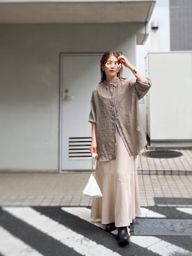 「TONE SELECT GOODS（トーンセレクトグッズ）のアイテム」を使った、がじゅめさん（レディース・151cm）の秋コーディネート