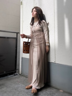 「frames RAY CASSIN（フレームスレイカズン）のアイテム」を使った、がじゅめさん（骨格ウェーブ・レディース・151cm）の夏コーディネート