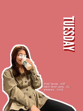 がじゅめさん(レディース・151cm)の春コーディネート