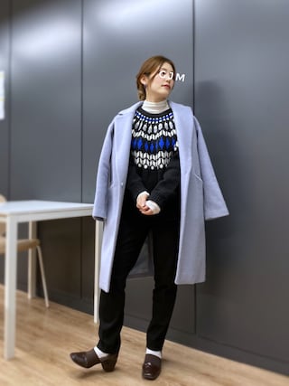 TONAL(トーナル)の「(ウール)モヘヤシープチェスターコート