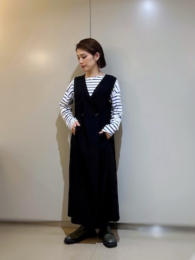 がじゅめさん（骨格ウェーブ・レディース・151cm）の秋コーディネート