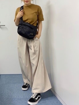 「RAGEBLUE（レイジブルー）のアイテム（帽子）」を使った、がじゅめさん（レディース・151cm）の夏コーディネート