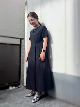「NANO universe（ナノユニバース）のアイテム」を使った、がじゅめさん（レディース・151cm）の夏コーディネート
