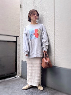 「mystic（ミスティック）のアイテム」を使った、がじゅめさん（レディース・151cm）の秋コーディネート