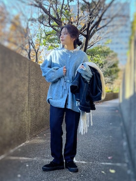 がじゅめさんの（moment+ | モーメントプラス）を使ったコーディネート