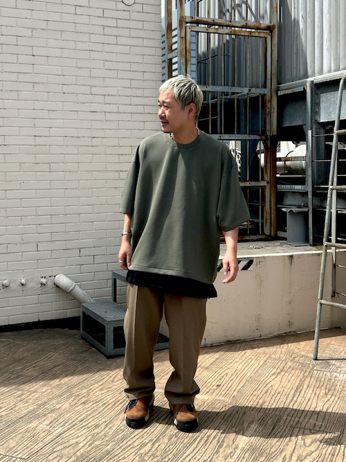 ルーズテーパードスラックス