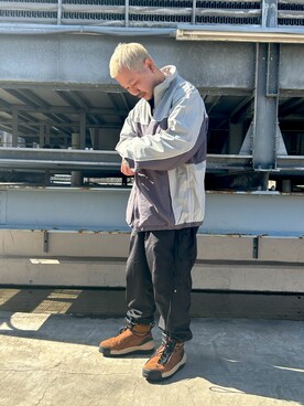 「tk.TAKEO KIKUCHI」｜「アイテム（ブルゾン）」を使った、so-yaさん（メンズ・169cm）の冬コーディネート
