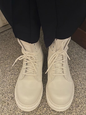 「COMME des GARCONS（コムデギャルソン）のアイテム」を使った、Meg Iwamotoさん（レディース・162cm）の春コーディネート