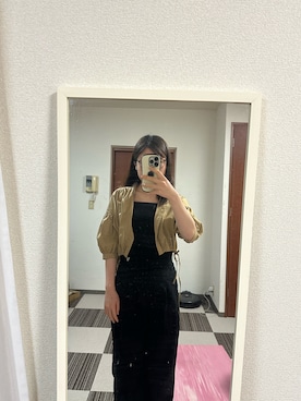 「AS（アス）のアイテム（ジャケット/アウター）」を使った、nyaさん（レディース・161cm）の冬コーディネート