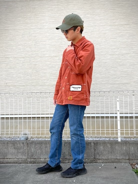 「air huarache」｜gabeさん（メンズ・160cm）の春コーディネート
