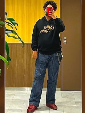 「アイテム（シューズ）」を使った、mahirudeさん（メンズ・179cm・40代）の冬コーディネート