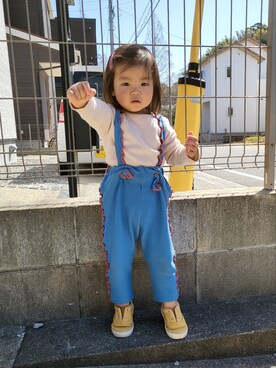 ARUさん(キッズ・80cm)の春コーディネート