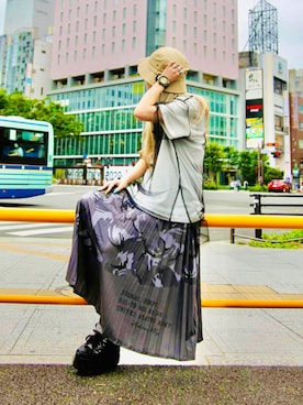 minagawaさん(レディース・152cm)の夏コーディネート