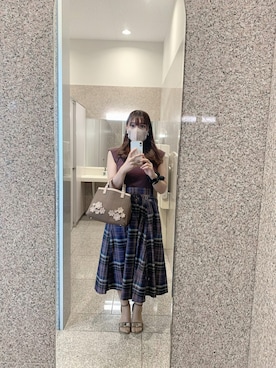 「おとなしめ」｜sayoさん（レディース・157cm）の秋コーディネート