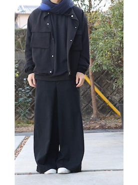 「LAD MUSICIAN（ラッドミュージシャン）のアイテム（スウェット）」を使った、     ととととさん（メンズ・173cm）の冬コーディネート